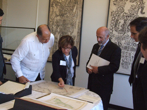 Tulane University alumnus, Luis Guillermo Solís, former President of Costa Rica, visits the LAL, 2017.