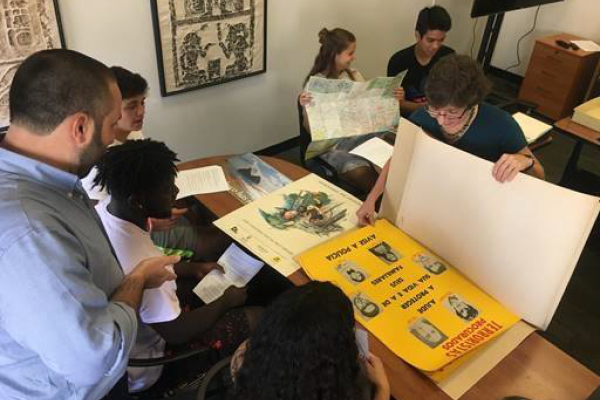 in person instruction with materials