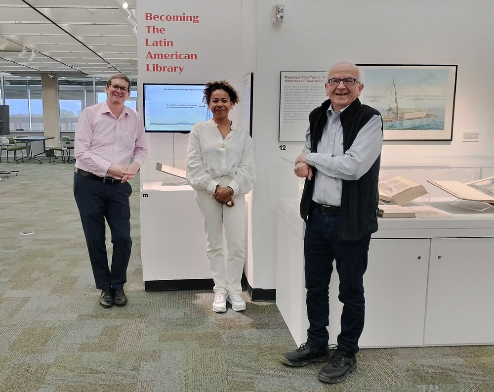 Becarios Richard E. Greenleaf, 2025: Kevin Sedeño, Luciana Brito, y Saúl Guerrero