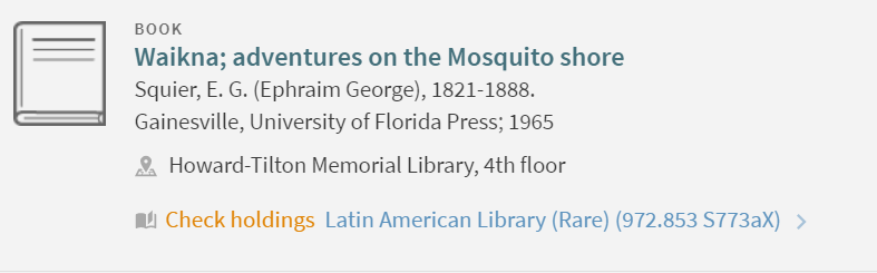 Latin American Library Rare Books, Rare Oversize, Rare Miniature, Rare Pamphlets, Rare Newspapers
